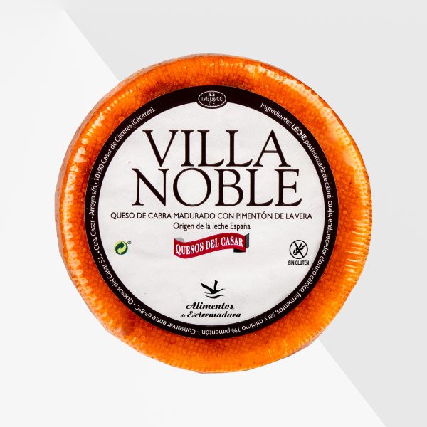 Villanoble Cabra getost lagrad i paprika mini 35%