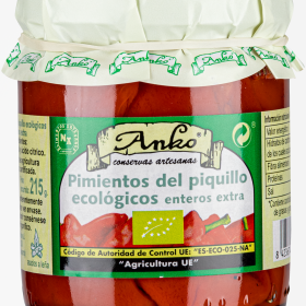 Anko Pimientos del Piquillo rostad paprika Ekologisk 235g