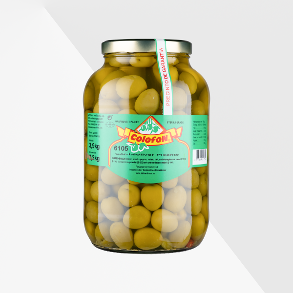 Colofon gordaloliver med kärna picante 3,9 kg