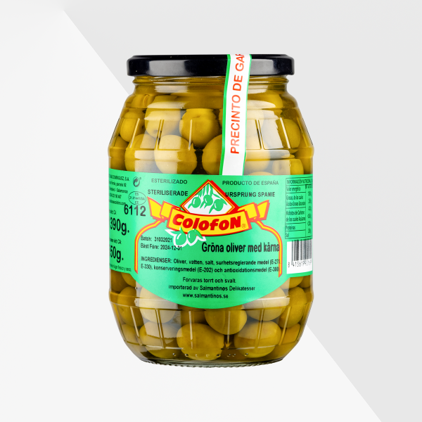 Colofon manzanillaoliver med kärna 850 g