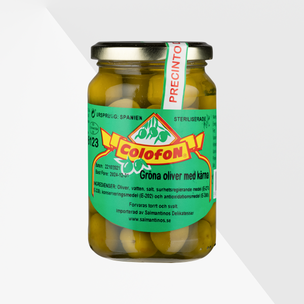 Colofon manzanillaoliver med kärna 350 g