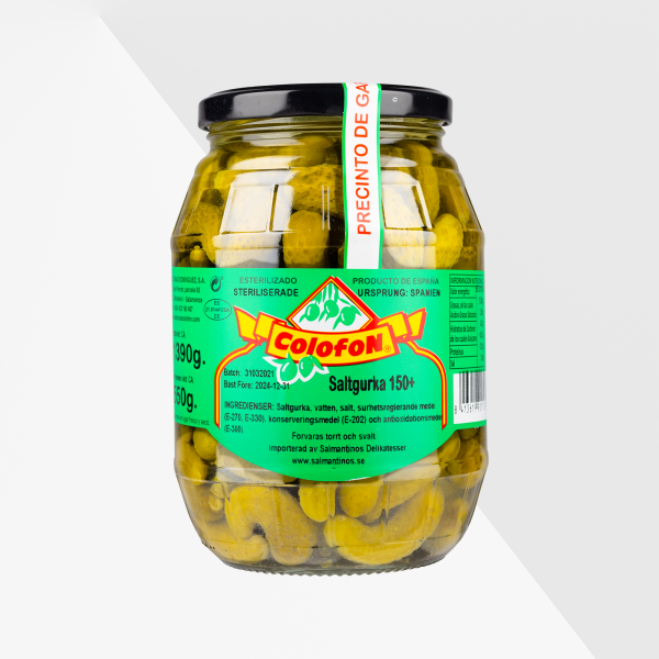 Colofon Pepinillos saltgurka små 825 g