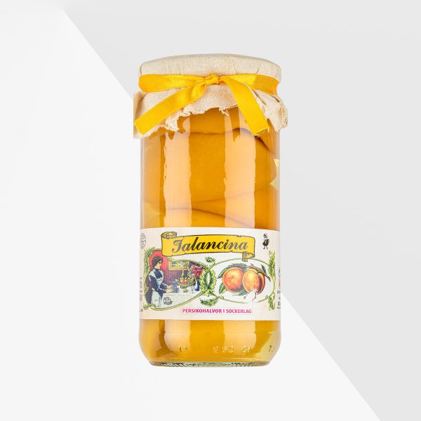 Jalancina Persikohalvor i sockerlag 700 g