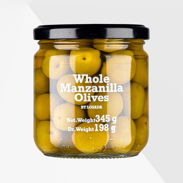 Losada manzanillaoliver med kärna 345 g