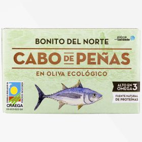 Cabo de Peñas Bonito del Norte tonfisk olja Ekologisk 111g