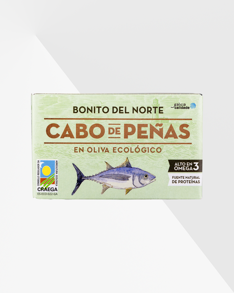 Cabo de Peñas Bonito del Norte tonfisk olja Ekologisk 111g