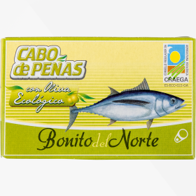 Cabo de Peñas Bonito del Norte tonfisk olja Ekologisk 111g