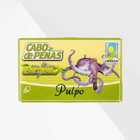 Cabo de Peñas Pulpo bläckfisk i olivolja Ekologisk 111g