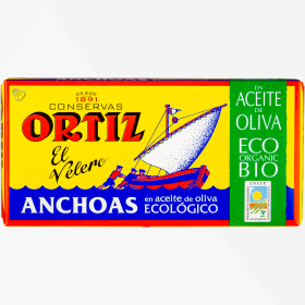 Ortiz Anchoas Filete Oliva Ekologisk 47,5g