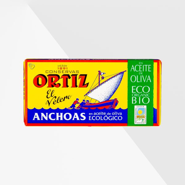 Ortiz Anchoas Filete Oliva Ekologisk 47,5g