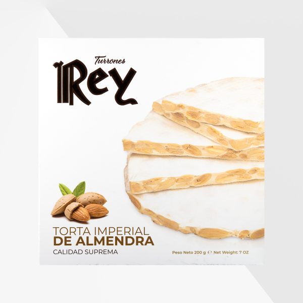 Rey Torta Imperial Duro hård mandelnougat 200 g
