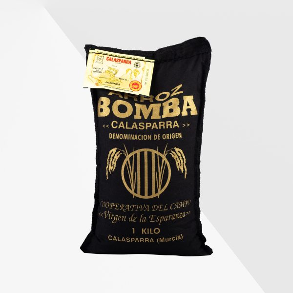 Arroz Bomba de Calasparra DO paellaris 1 kg
