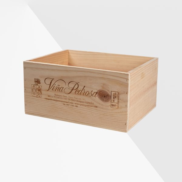 Vinlåda trä original