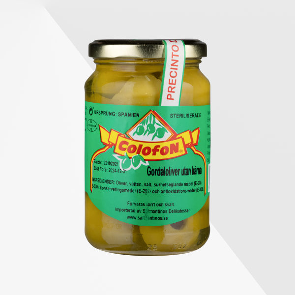 Colofon gordaloliver utan kärna 350 g