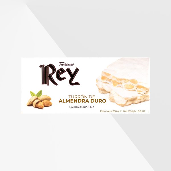 Rey Turron Duro hård mandelnougat 250 g