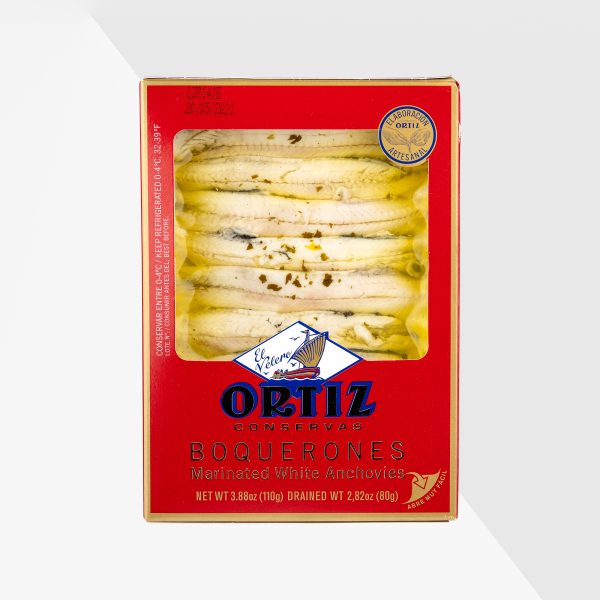 Ortiz Boquerones sardeller i olivolja och vinägrett 110 g