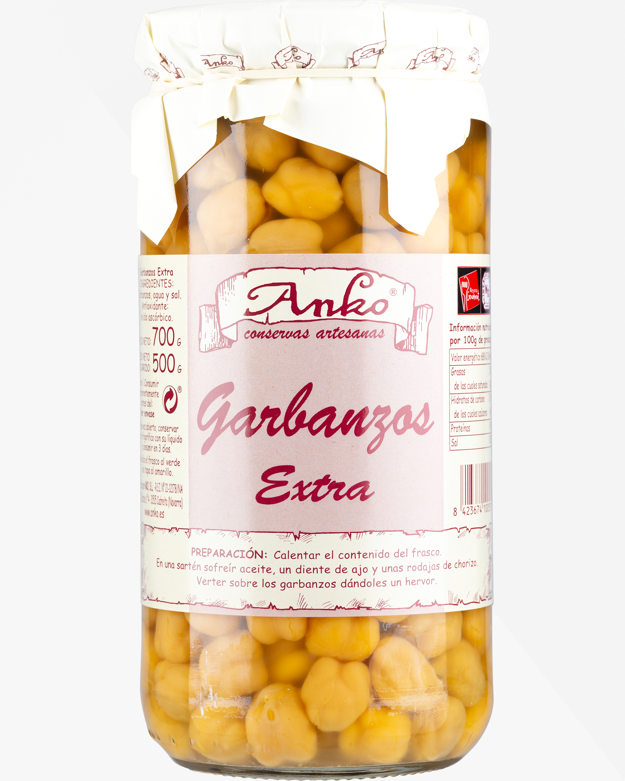 Anko Garbanzos kikärtor 700 g - Bild 2