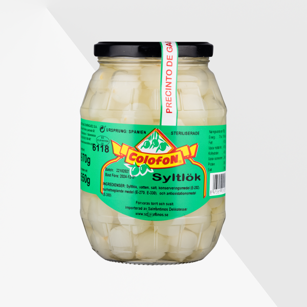 Colofon Cebollitas syltlök 850 g