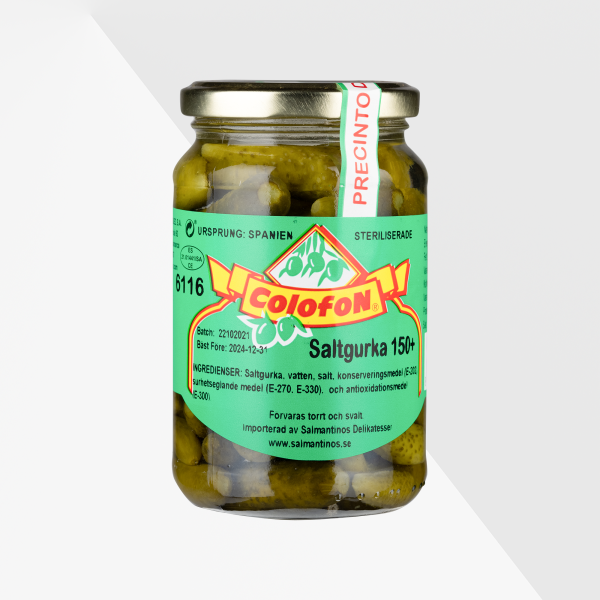 Colofon Pepinillos saltgurka små 350 g