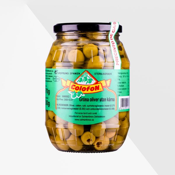 Colofon manzanillaoliver utan kärna 800 g