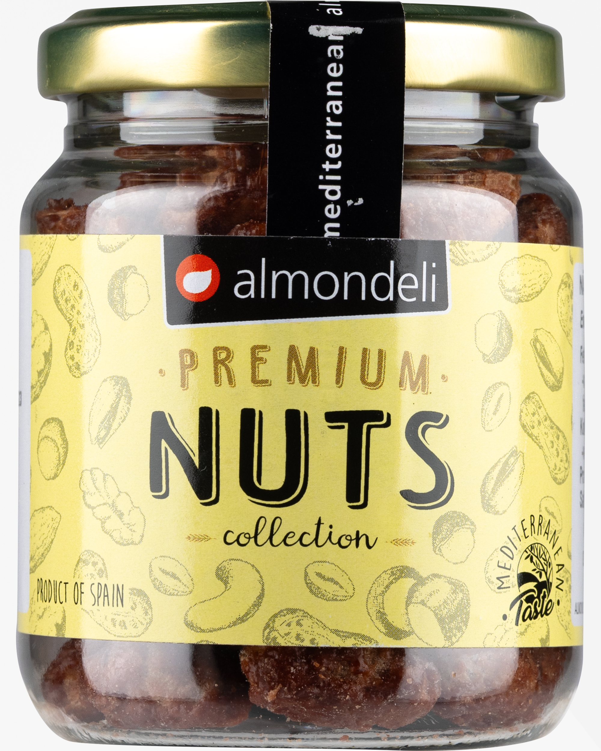 Almondeli garrapiñada kanderad valenciamandel burk 100 g - Bild 2