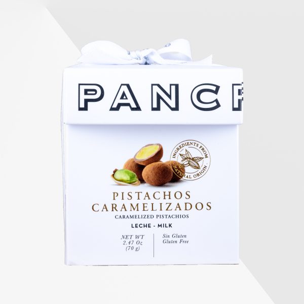 Pancracio Luxury Box karamelliserade pistagenötter 70 g