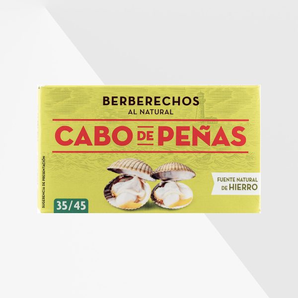 Cabo de Peñas Berberechos Hjärtmusslor i vatten 85 g