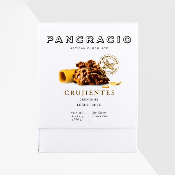 Pancracio Cruijentes mjölkchoklad med våffelkex 42% 140 g