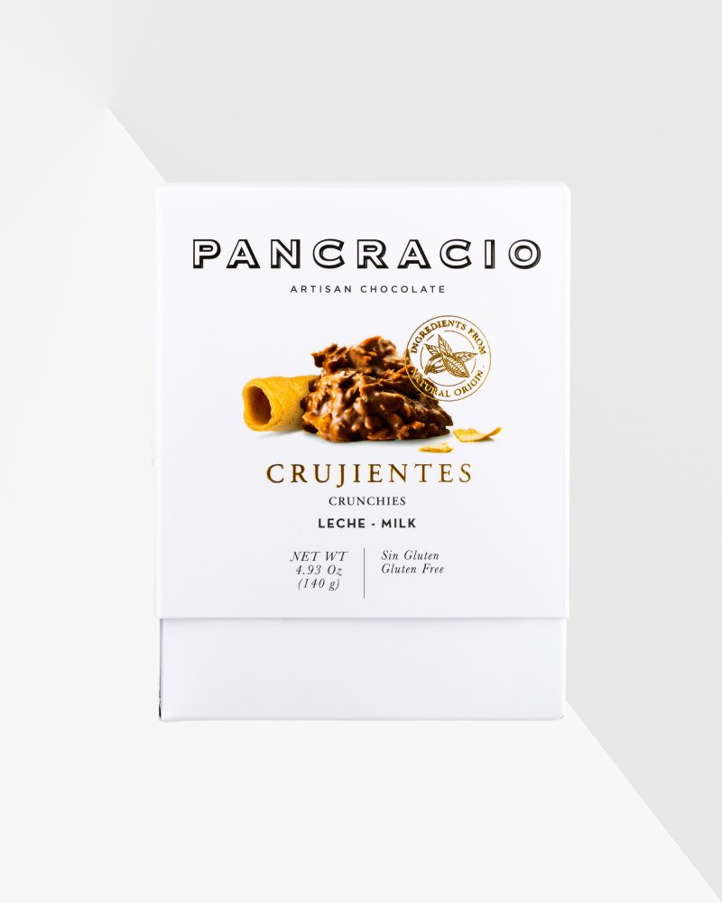 Pancracio Cruijentes mjölkchoklad med våffelkex 42% 140 g