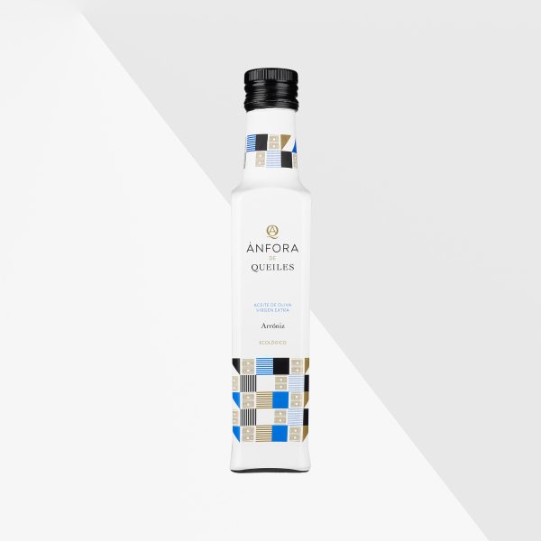 Anfora de Queiles Arroniz extra virgen ekologisk olivolja 0,2% 250 ml