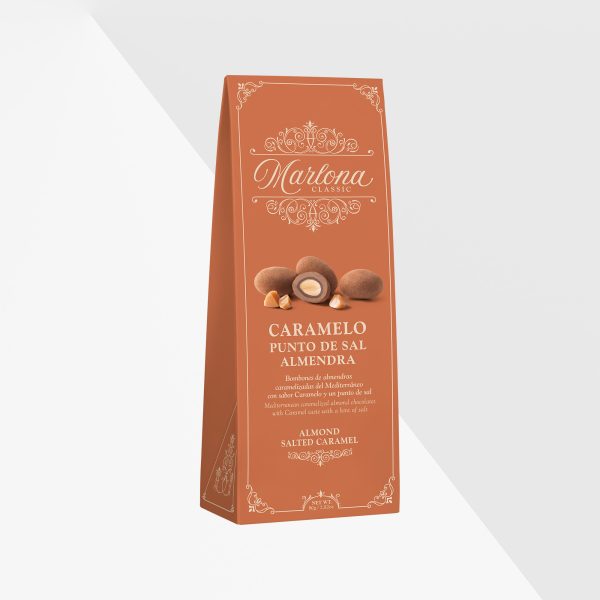 Marlona Mandelchokladpraliner med salt karamell 80 g