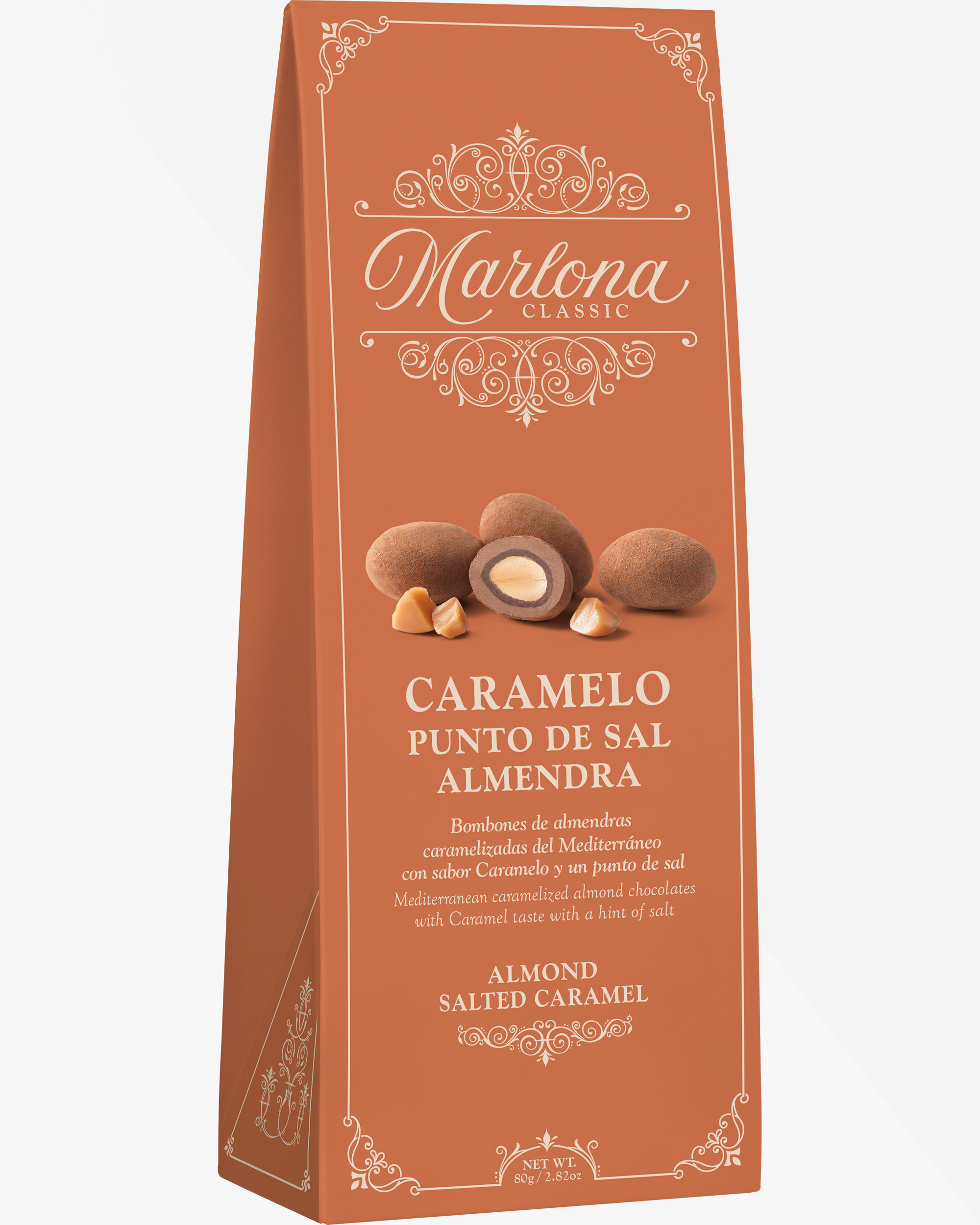 Marlona Mandelchokladpraliner med salt karamell 80 g - Bild 2