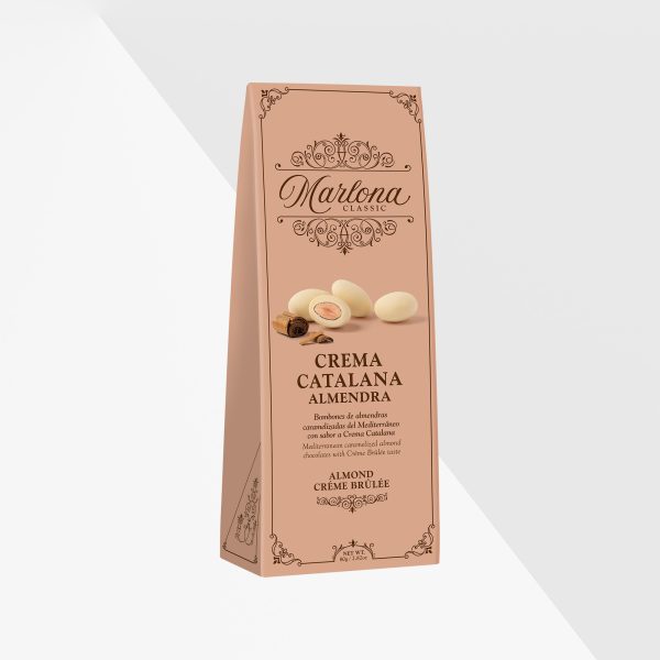 Marlona Mandelchokladpraliner med Crema Catalana 80 g