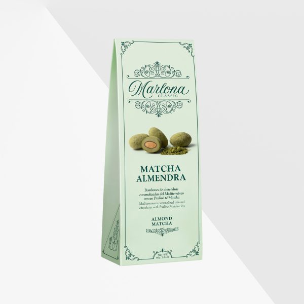 Marlona Mandelchokladpraliner med matcha-te 80 g