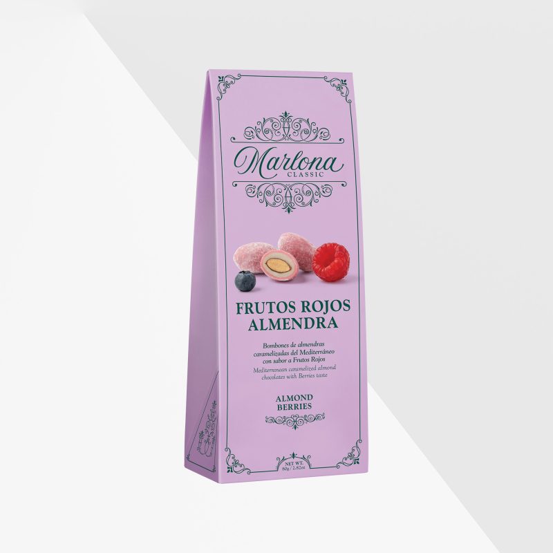 Marlona Mandelchokladpraliner med bär 80 g