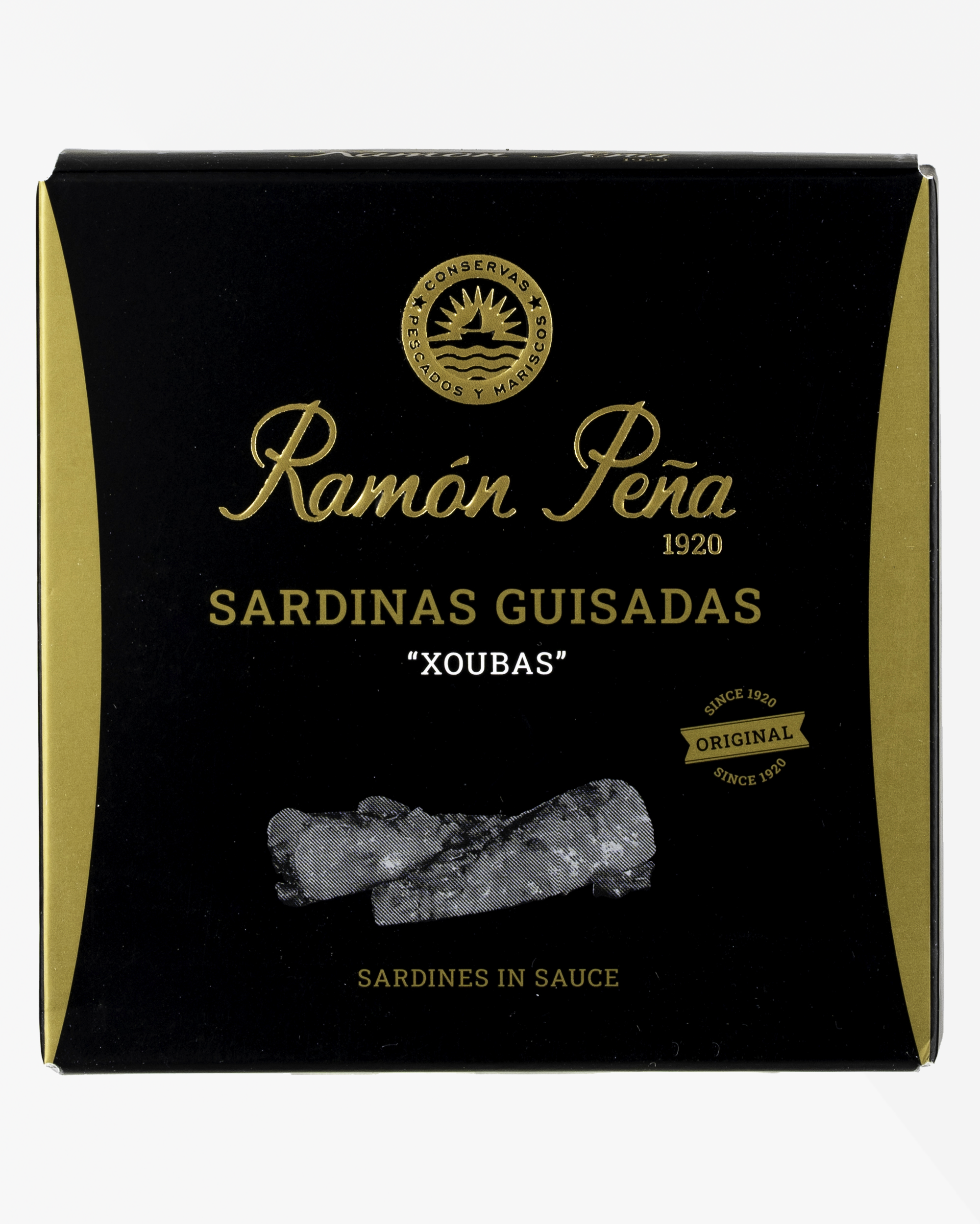 Ramón Peña Sardinas Guisadas Xoubas sardiner i tomat- och grönsakssås 130 g - Bild 2