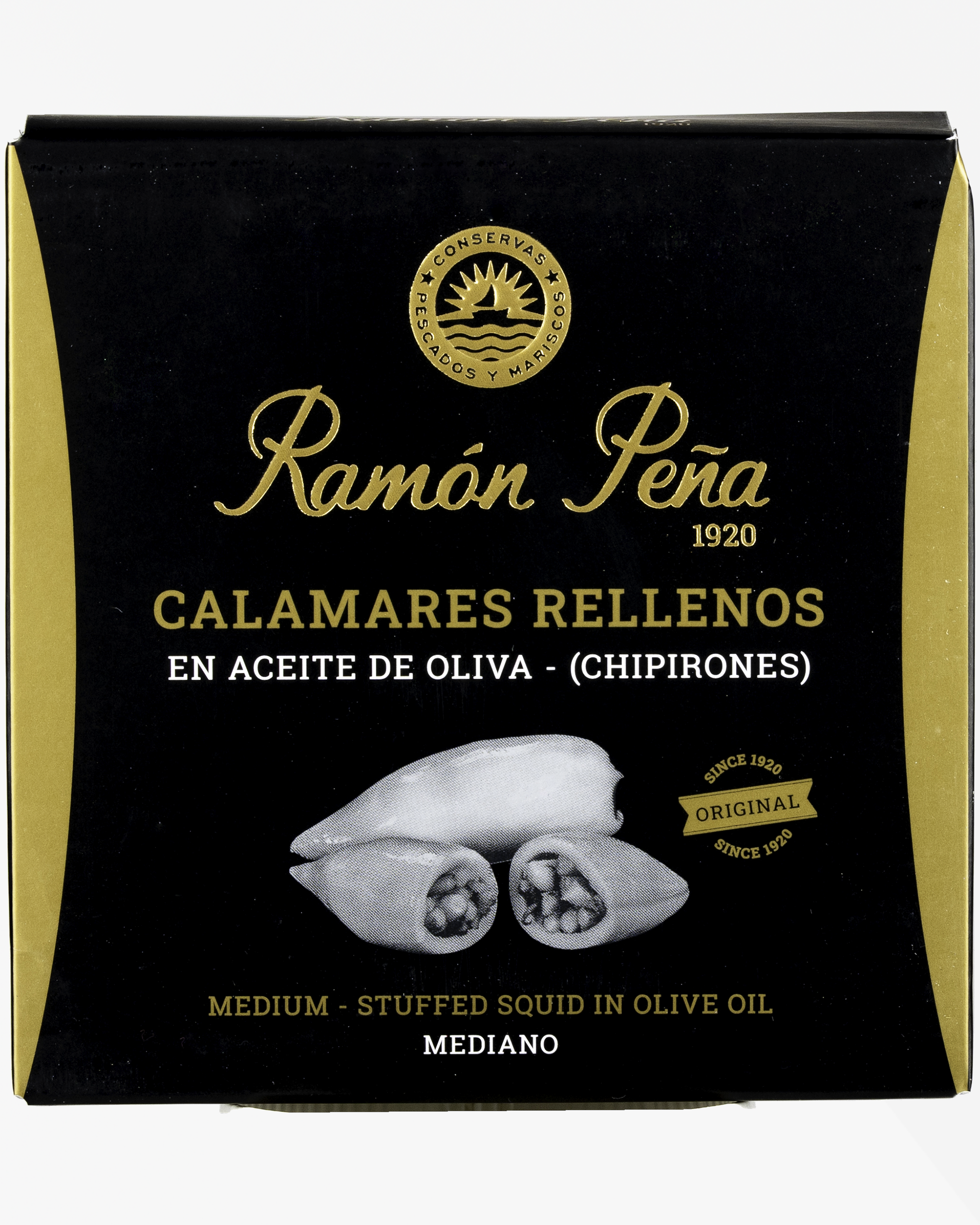 Ramón Peña Calamares Chipirones små bläckfiskar i olivolja 138 g - Bild 2
