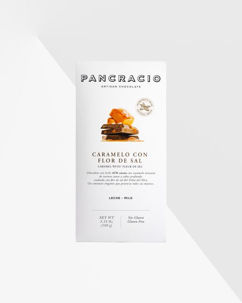 Pancracio mjölkchoklad med salt karamell 100 g