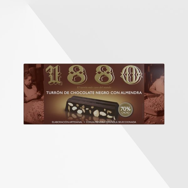 1880 Turron Mörk Choklad 200 g