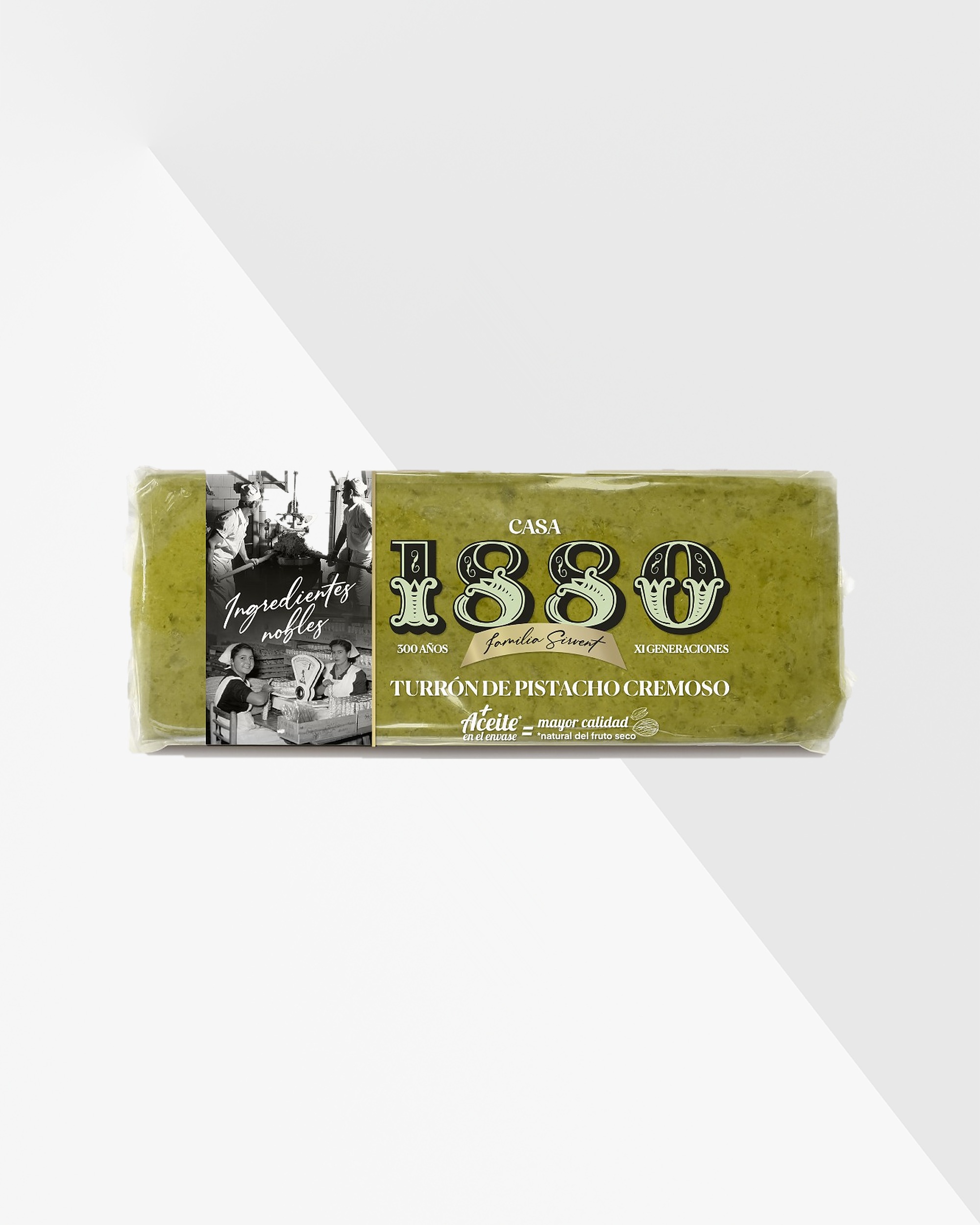 1880 Turron Pistage Mjuk 230 g