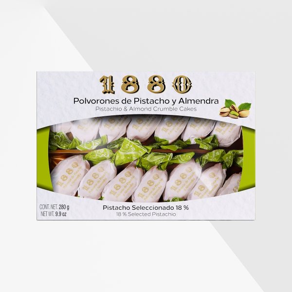 1880 Polvorones Pistage 280 g