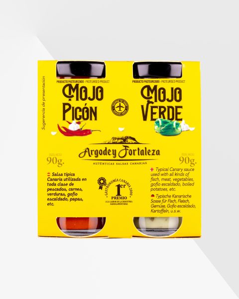 Mojo Picon & Mojo Verde stark röd mojosås & stark grön paprikasås 2 x 90 g
