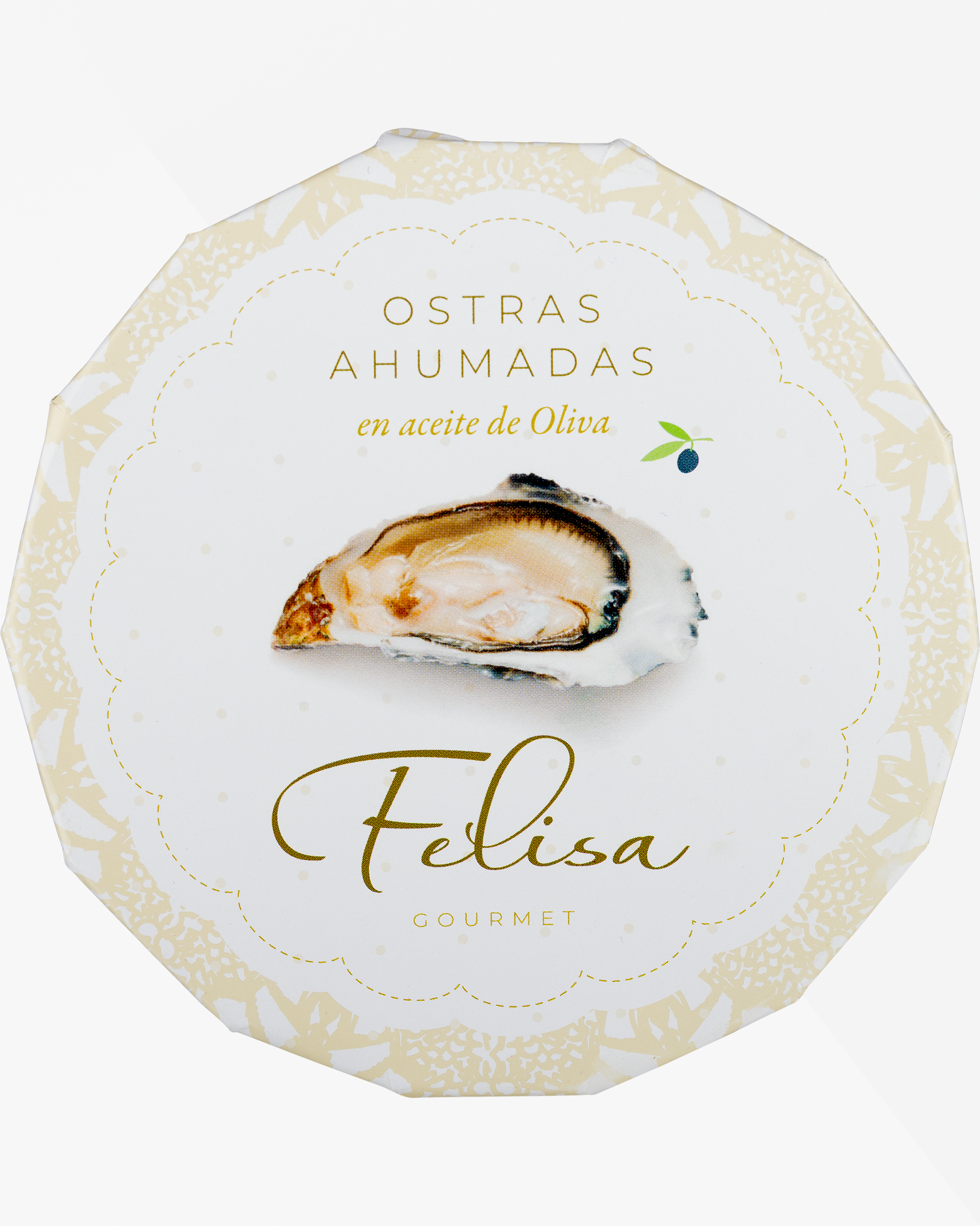 Felisa Ostras Ahumadas rökta ostron i olivolja 110g