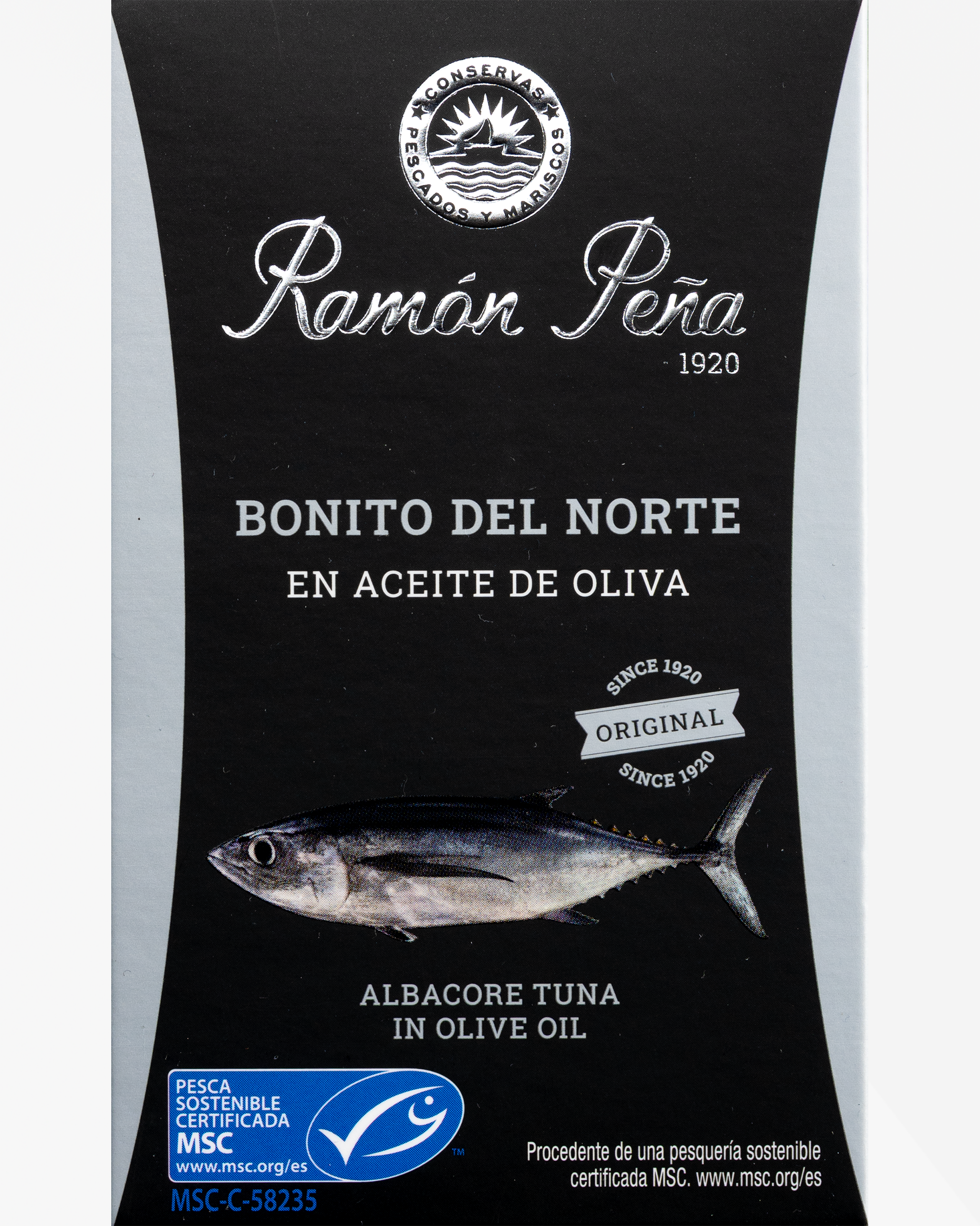 Ramón Peña Bonito del Norte MSC-märkt tonfisk i olivolja 115 g