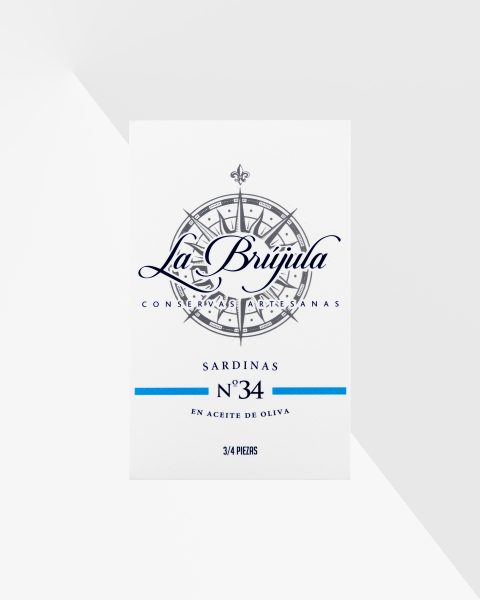La Brújula sardiner i olivolja 115 g
