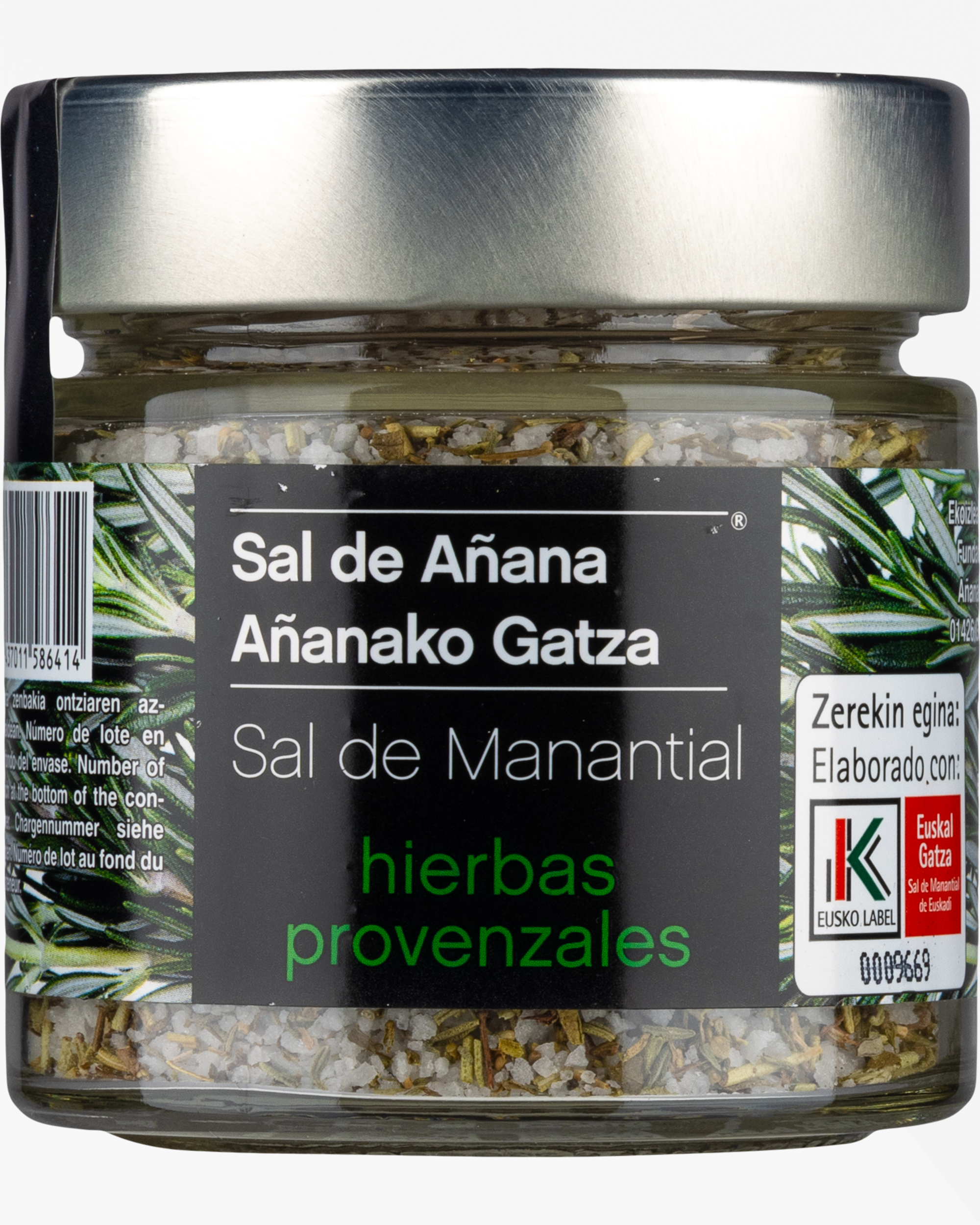 Sal de Añana Hierbas Provencales örter glas 180 g