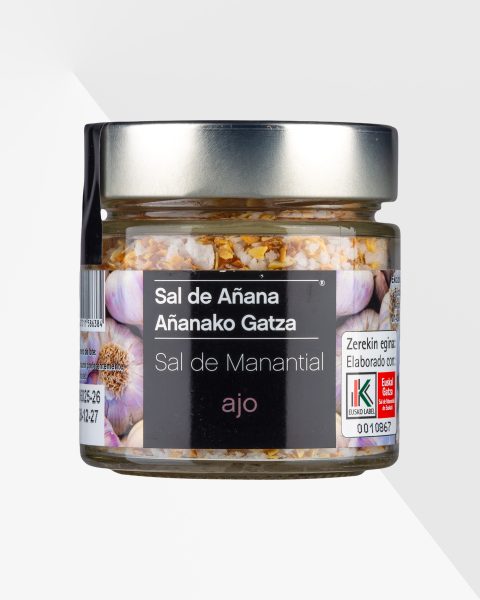 Sal de Añana de Ajo mineralsalt vitlök glas 180g