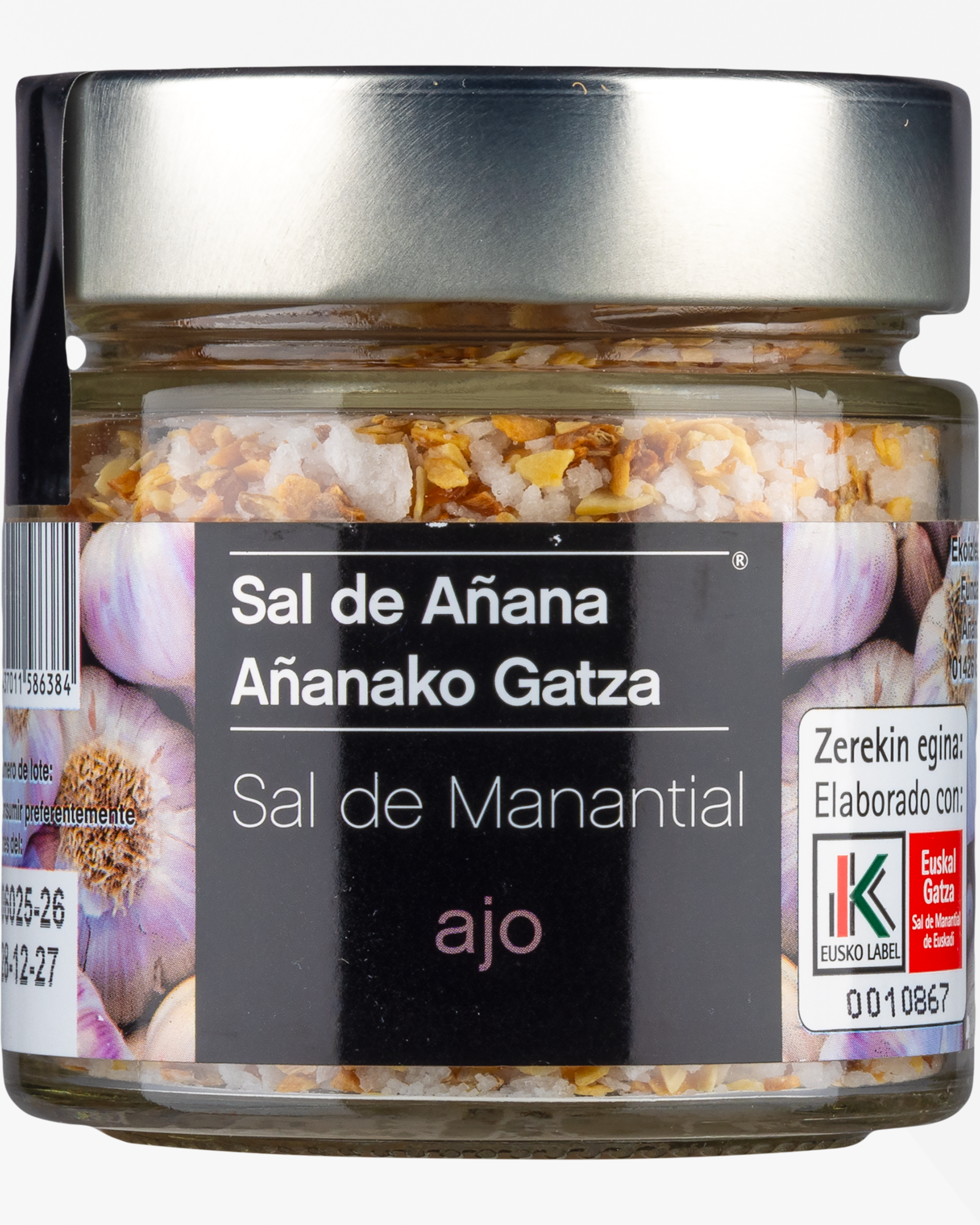 Sal de Añana de Ajo mineralsalt vitlök glas 180g - Bild 2