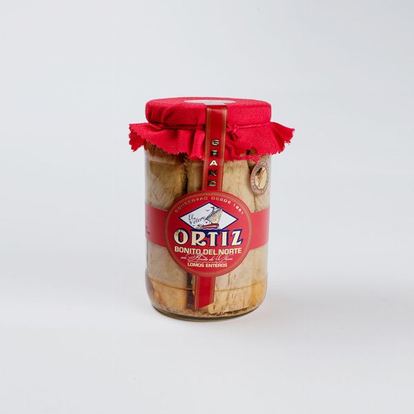 Ortiz Bonito del Norte vit tonfisk i olivolja glas 1600 g